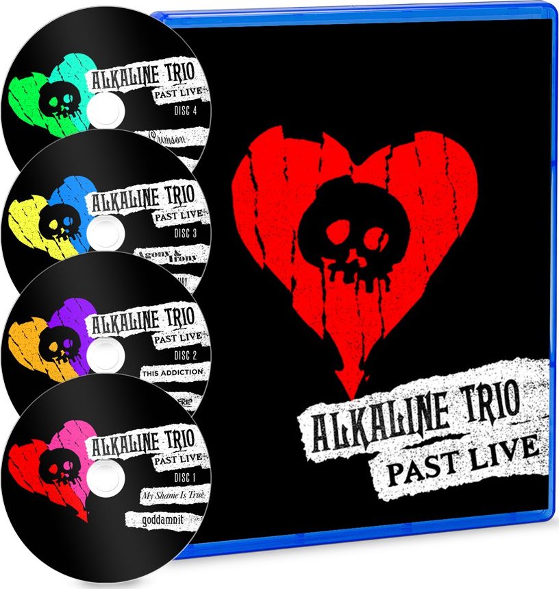 ALKALINE TRIO - BLU-PAST LIVE-4 DISCS