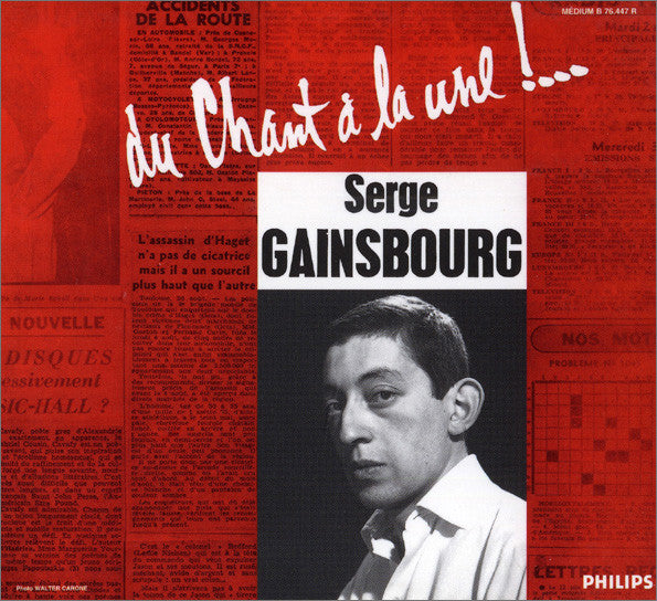 GAINSBOURG, SERGE - DU CHANT A LA UNE!... (REMASTERED)