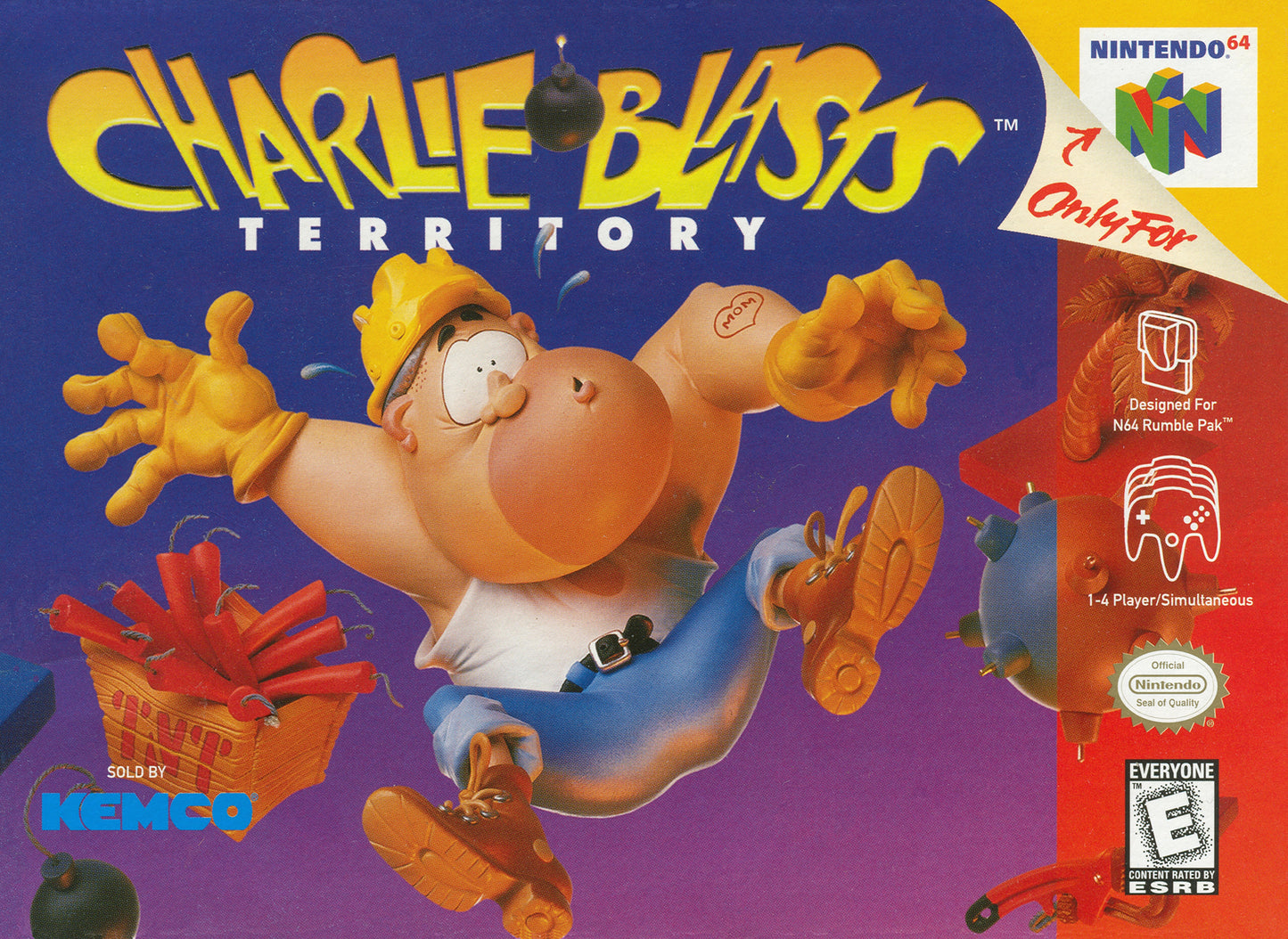 CHARLIE BLASTS - N64