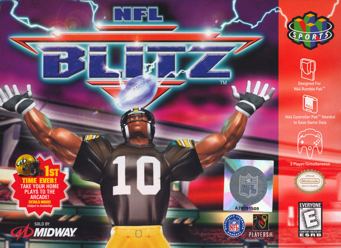 NFL BLITZ - PS1