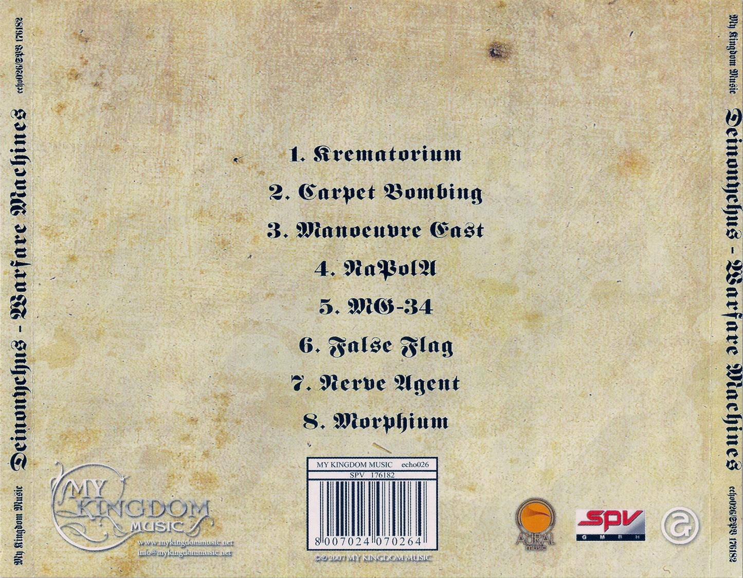 DEINONYCHUS - WARFARE MACHINES
