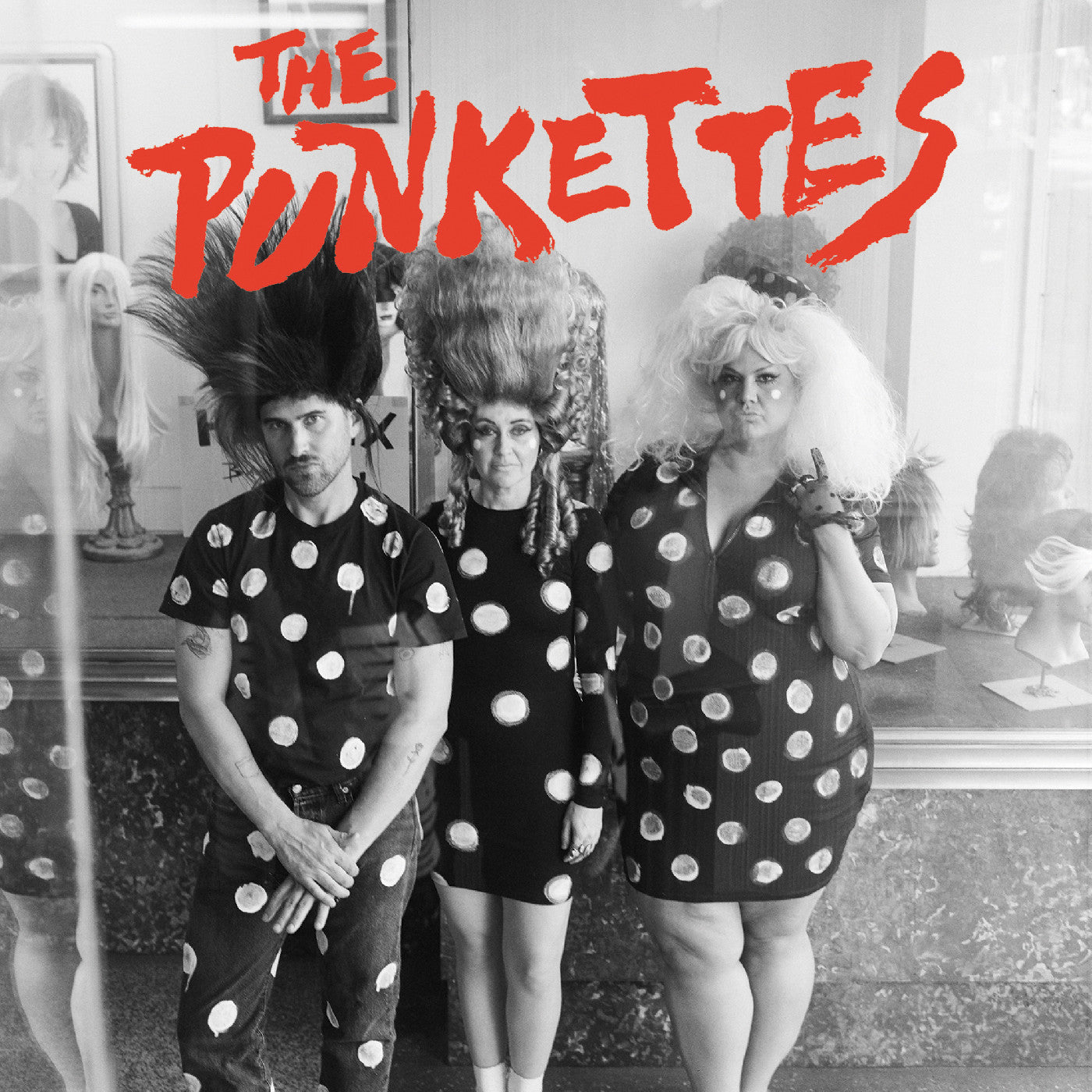 HUNX AND HIS PUNX - THE PUNKETTES (ECO MIX CHERRY RED VINYL)