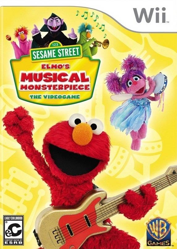 SESAME STREET: ELMO'S MUSICAL MONSTERPIE - WII