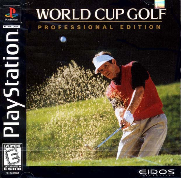 WORLD CUP GOLF: PROFESSIONAL (LONGBOX) - PS1