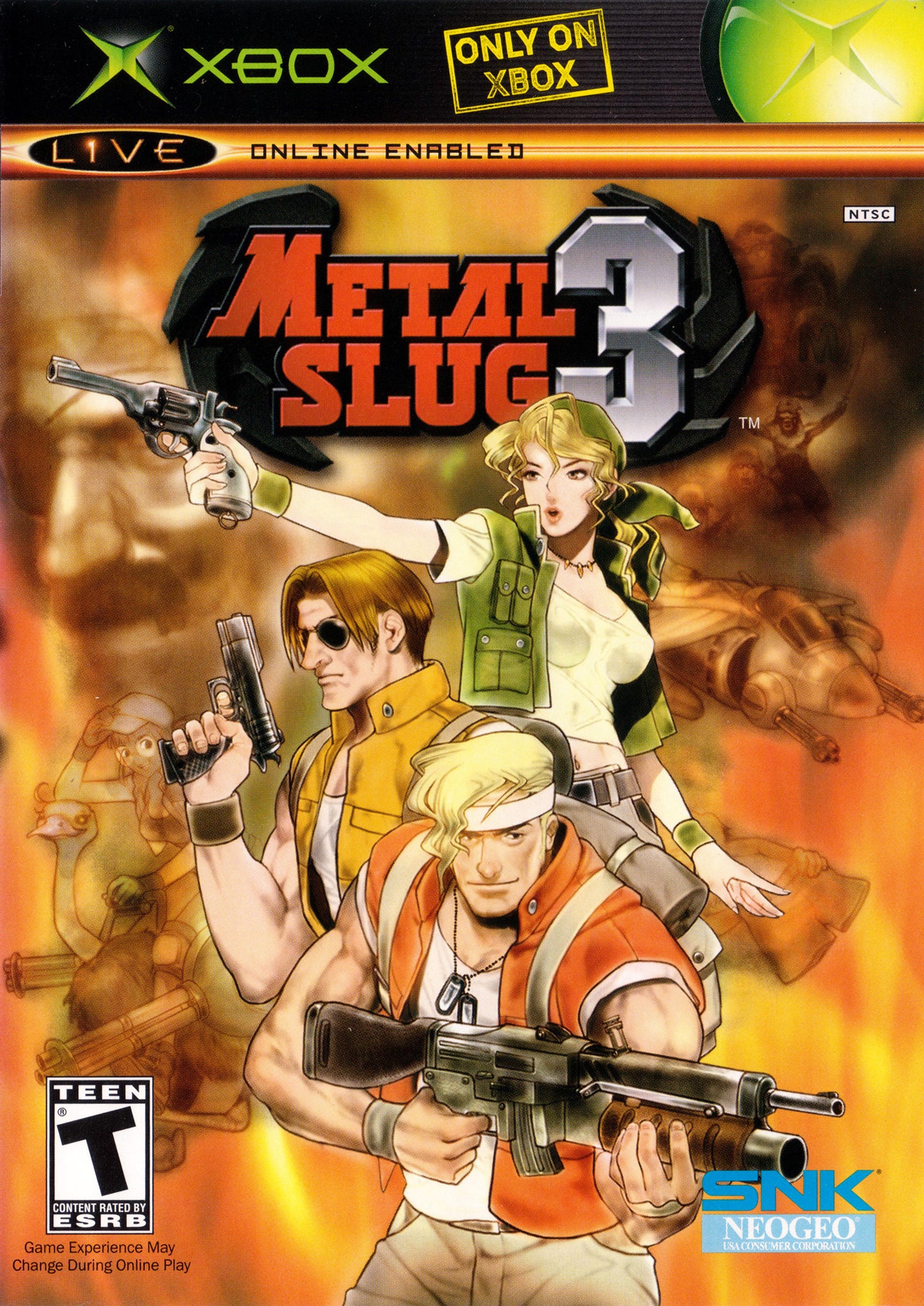 METAL SLUG 3 - XBOX