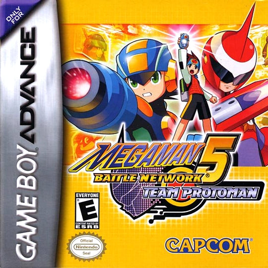 MEGA MAN: BATTLE NETWORK 5: TEAM PROTOMA - GBA