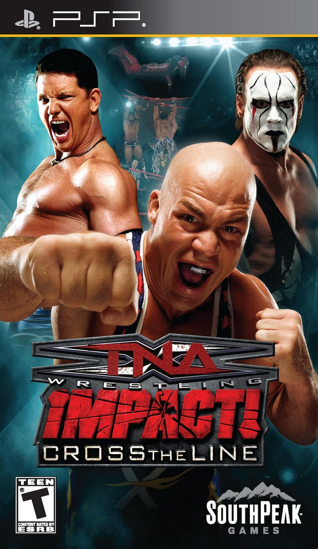 TNA IMPACT! CROSS THE LINE - PSP