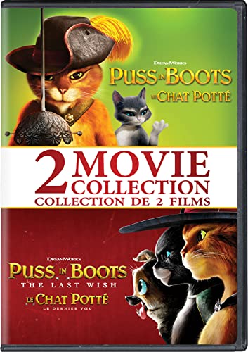 PUSS IN BOOTS (ANIMATED) - DVD-2-MOVIE COLLECTION