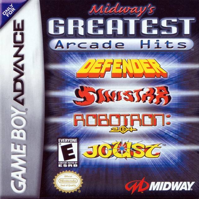 MIDWAY'S GREATEST ARCADE HITS - GBA