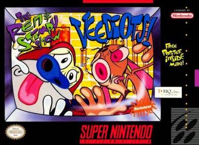 REN & STIMPY SHOW: VEEDIOTS - SNES (W/BOX)