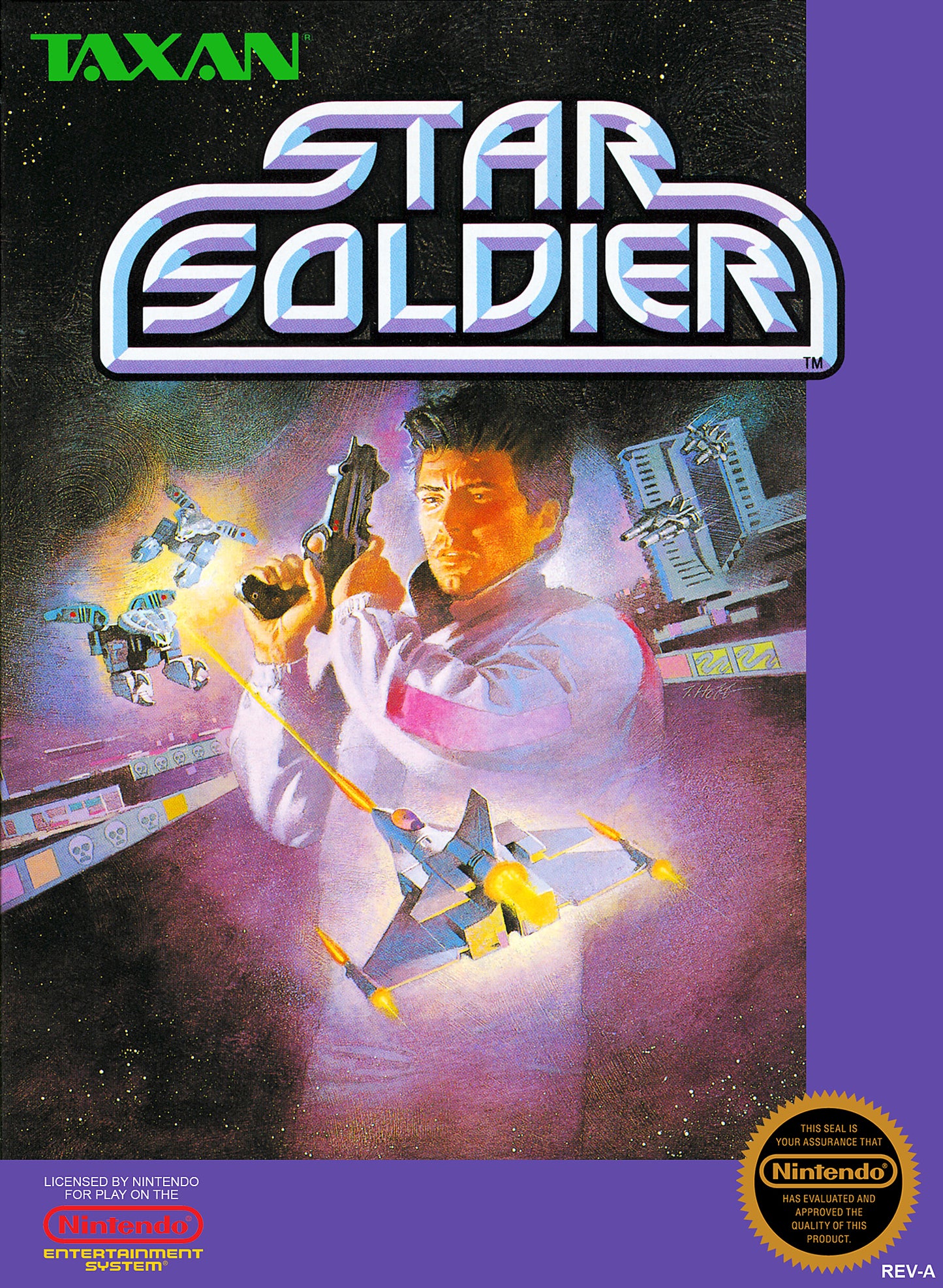 STAR SOLDIER - NES (W/BOX & MANUAL)