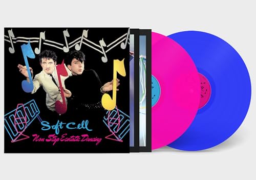 SOFT CELL - NON-STOP ECSTATIC DANCING - PINK & BLUE COLORED VINYL