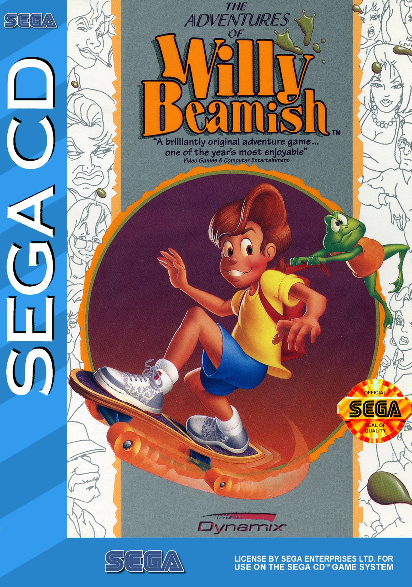 ADVENTURES OF WILLY BEAMISH - SEGACD