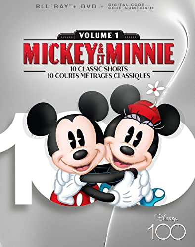 MICKEY & MINNIE 10 CLASSIC SHORTS - BLU-VOL 1