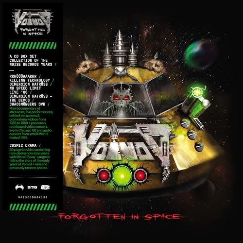 VOIVOD - FORGOTTEN IN SPACE (BOX SET)(5CDS/DVD)