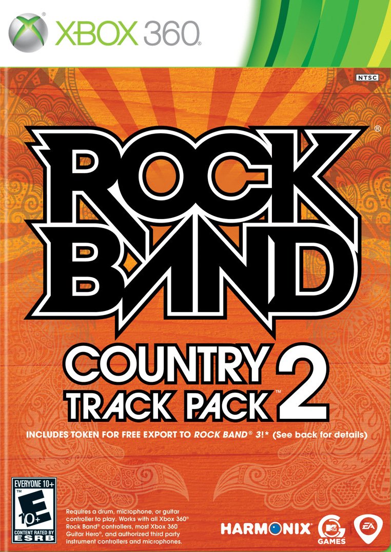 ROCK BAND: COUNTRY TRACK PACK VOL. 2 - XBX360