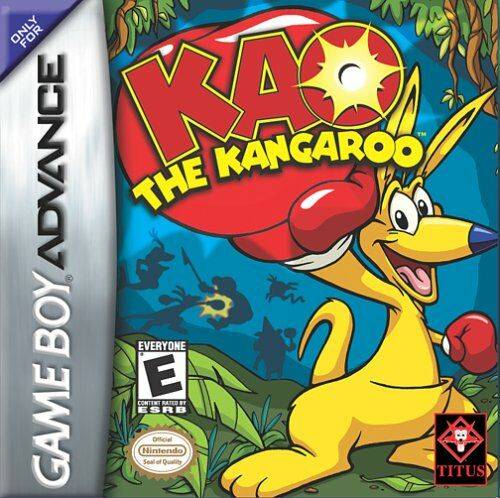 KAO THE KANGAROO - GBA