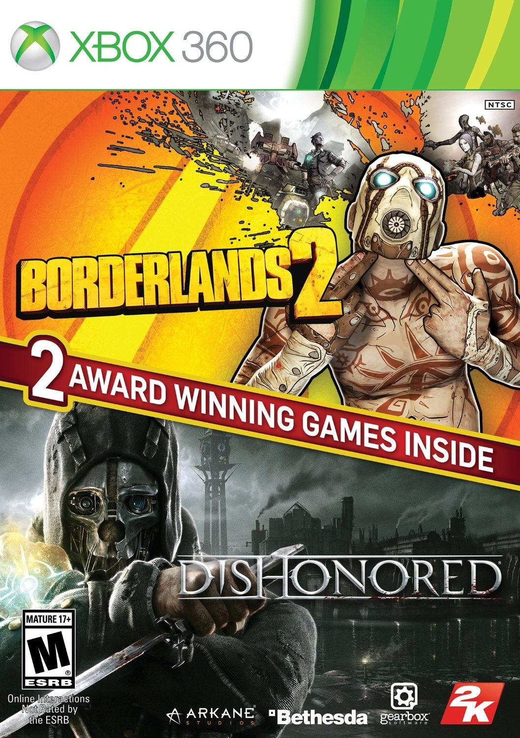 BORDERLANDS 2/DISHONORED BUNDLE - XBX360