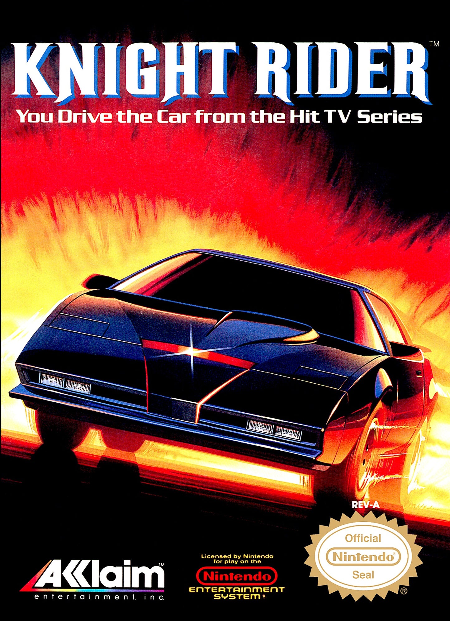 KNIGHT RIDER - NES (W/BOX)