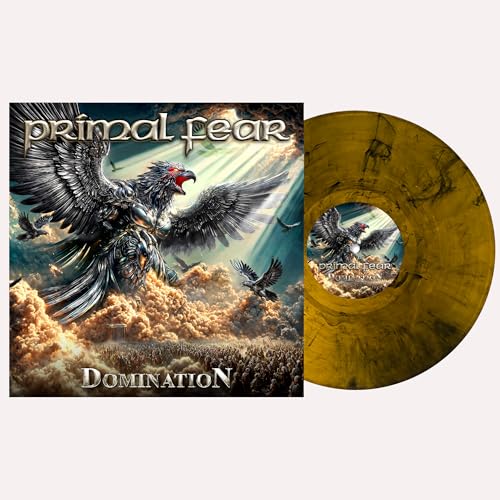 PRIMAL FEAR - DOMINATION (AMBER WAVE MARBLED VINYL INCLUDING BONUS TRACK)