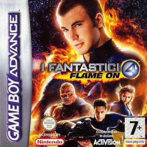 FANTASTIC 4: FLAME ON - GBA