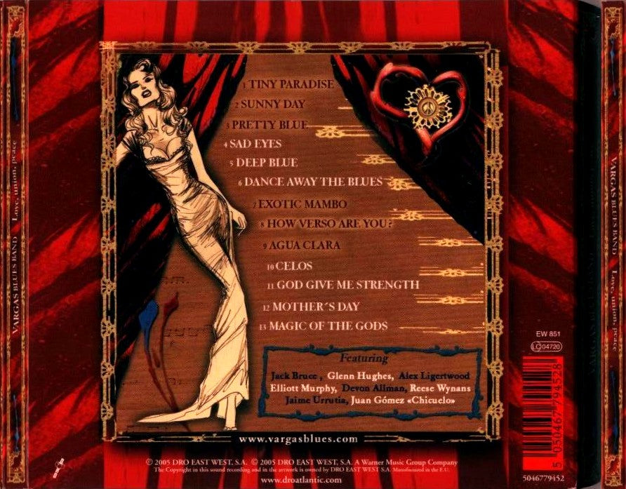 VARGAS BLUES BAND - LOVE, UNION, PEACE