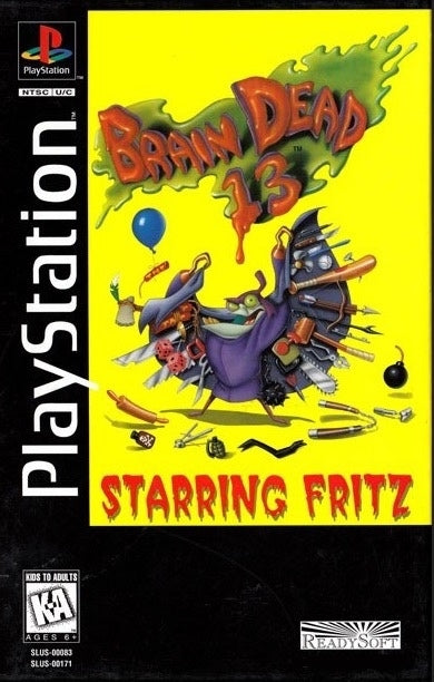 BRAIN DEAD 13 (LONGBOX) - PS1