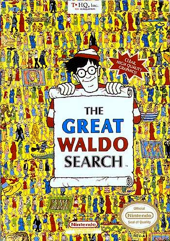 GREAT WALDO SEARCH - SNES (W/BOX)
