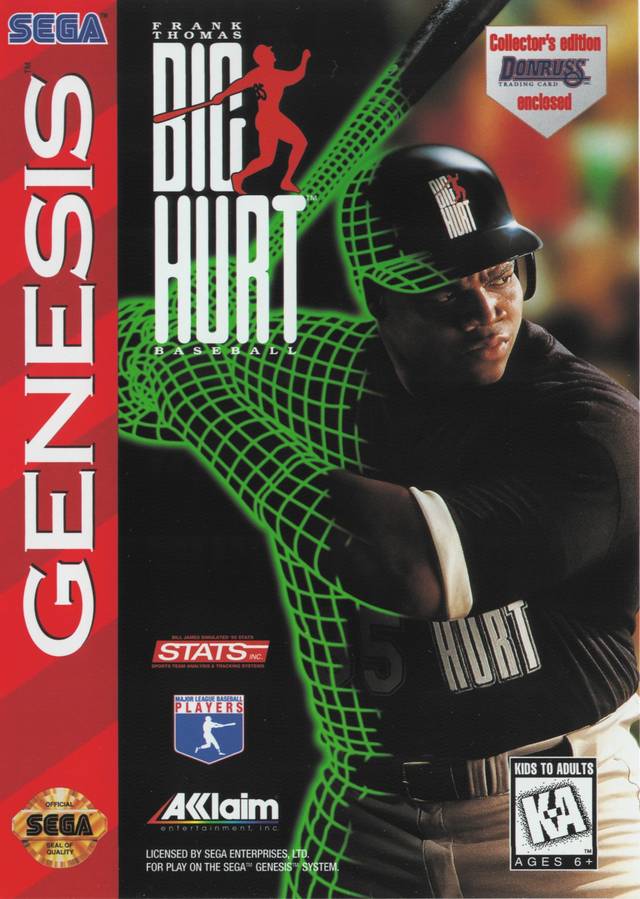FRANK THOMAS BIG HURT BASEBALL - GENESIS