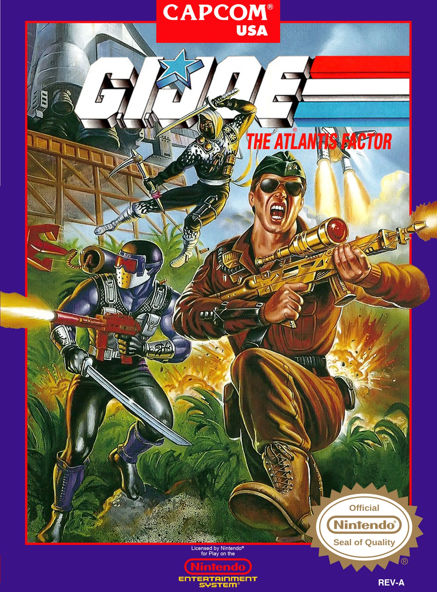 G.I. JOE: THE ATLANTIS FACTOR - NES