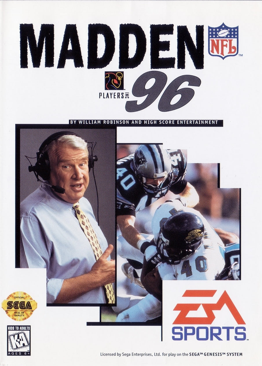 MADDEN NFL 96 - GENESIS