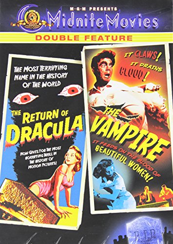 RETURN OF DRACULA/VAMPIRE - DVD-MIDNITE MOVIES DOUBLE FEATURE