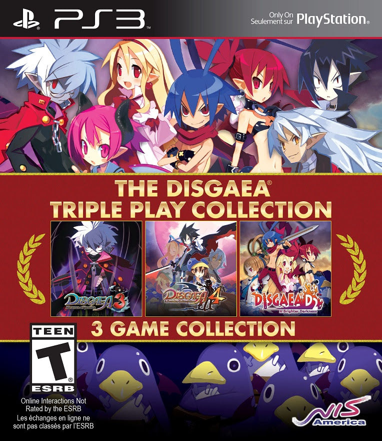 DISGAEA TRIPLE PLAY COLLECTION - PS3