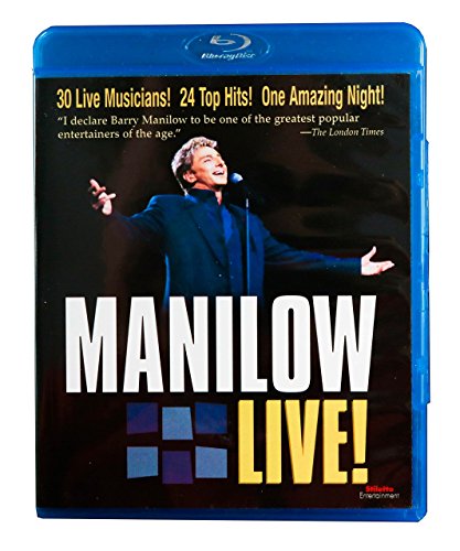 MANILOW, BARRY - BLU-LIVE!