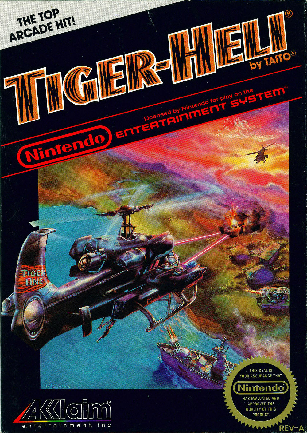 TIGER-HELI - NES (W/BOX)