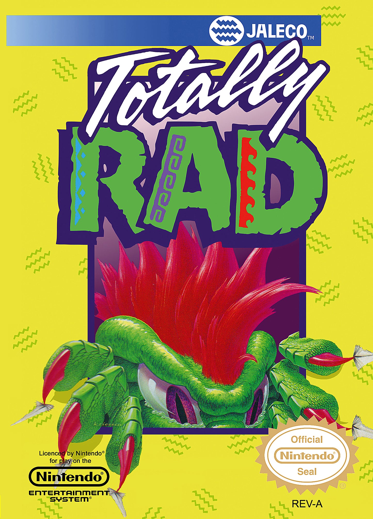 TOTALLY RAD - NES (W/BOX & MANUAL)