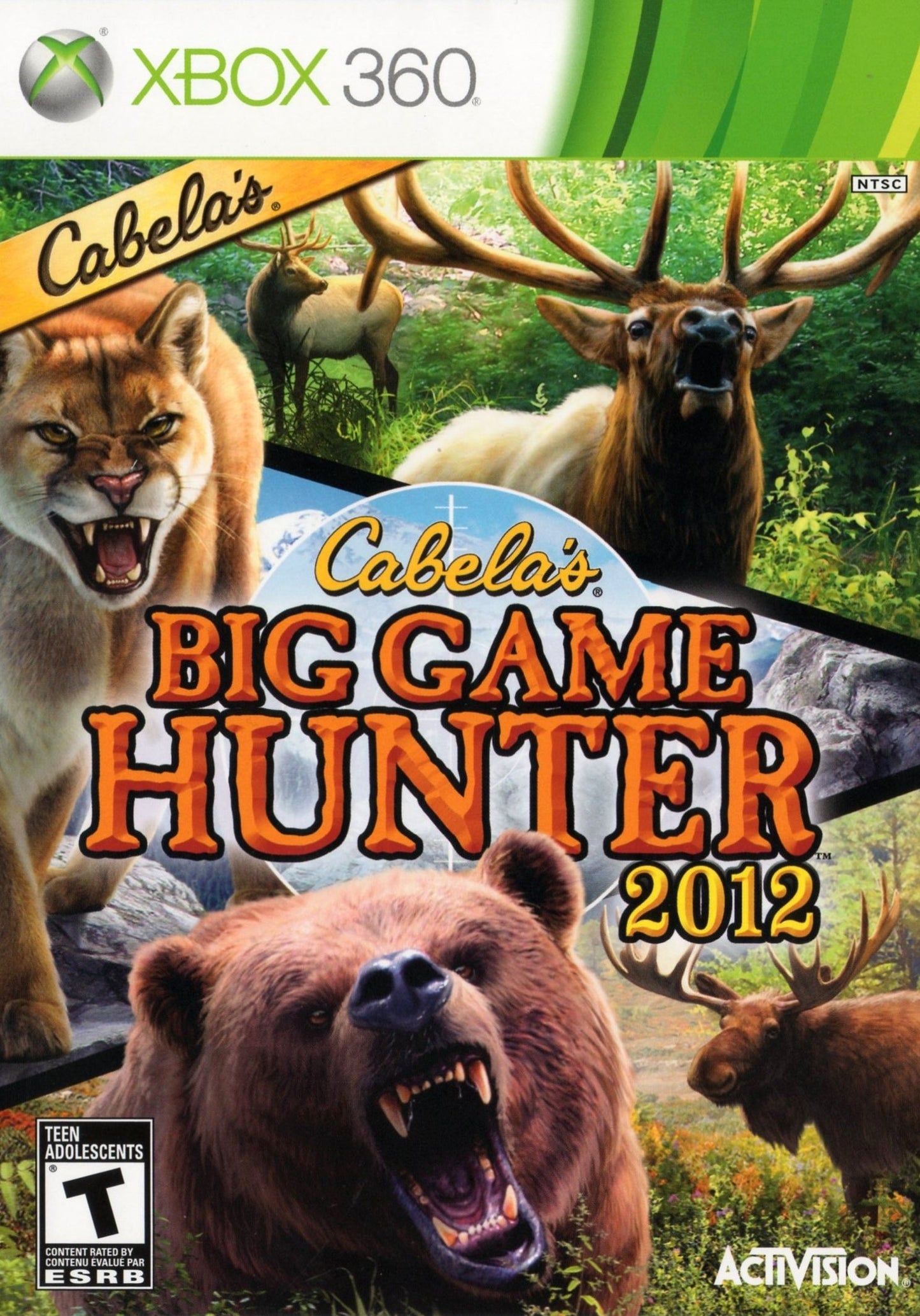 CABELA'S BIG GAME HUNTER 2012 (W/TOP SHO - XBX360
