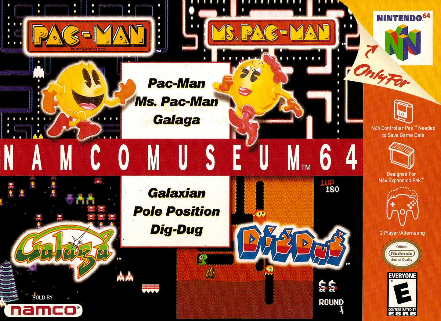 NAMCO MUSEUM - N64