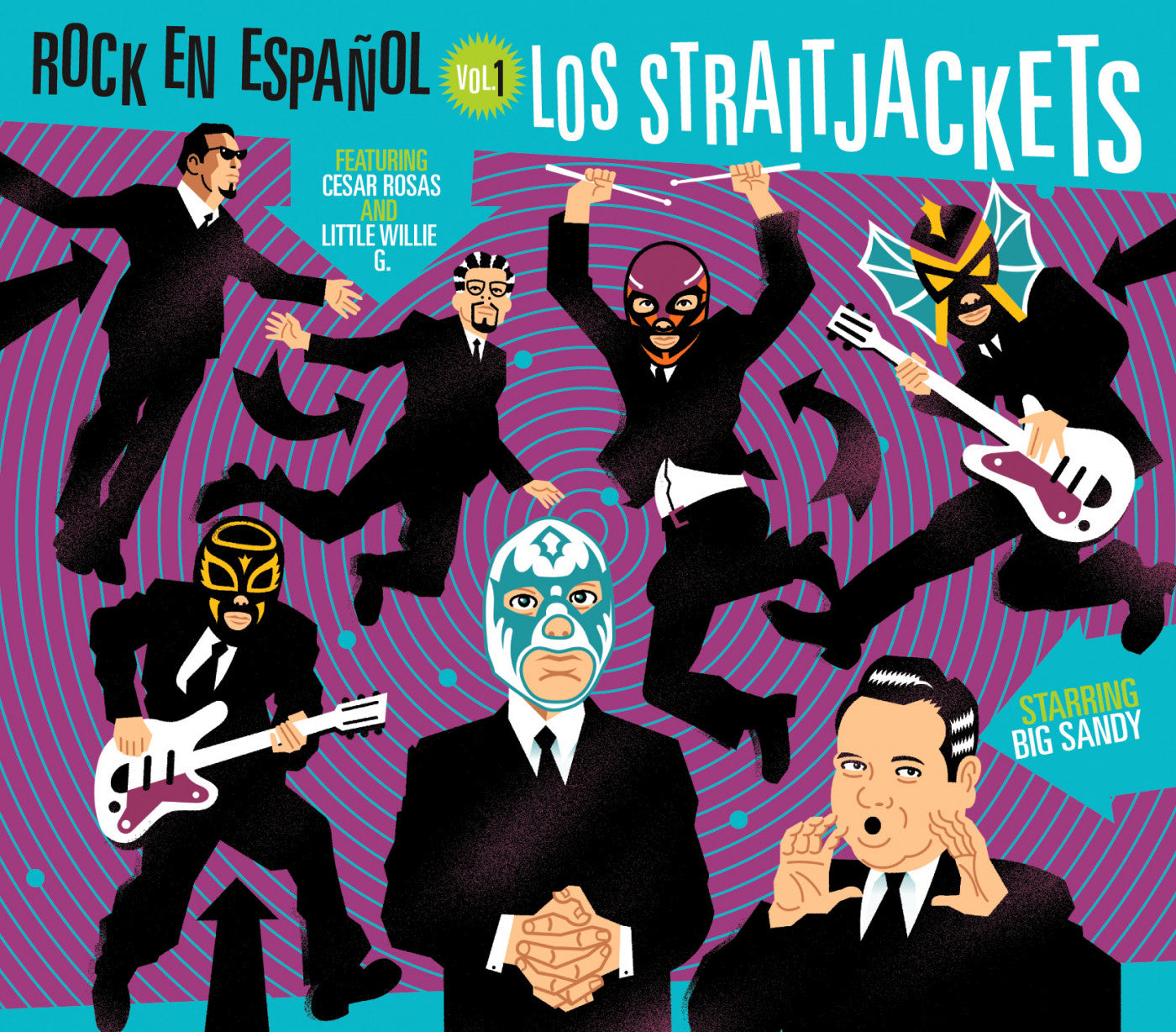 LOS STRAITJACKETS - ROCK EN ESPANOL VOL. 1