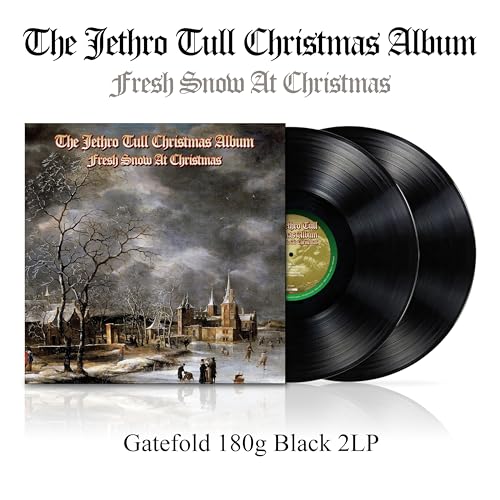 JETHRO TULL - THE JETHRO TULL CHRISTMAS ALBUM - FRESH SNOW AT CHRISTMAS - GATEFOLD BLACK 2LP