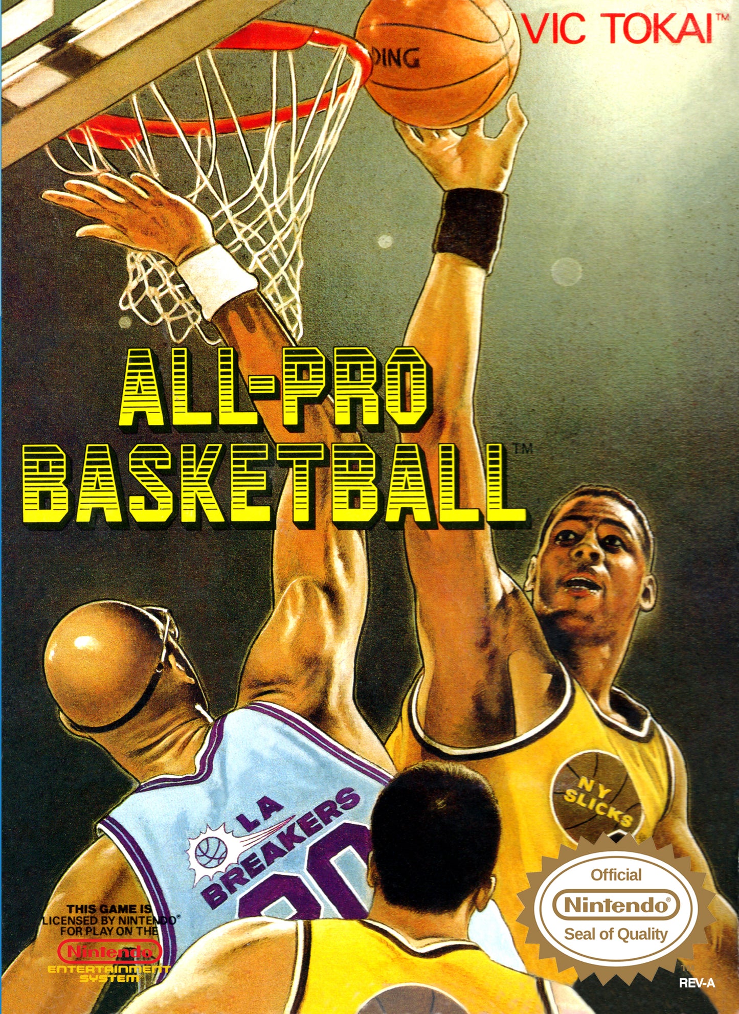 ALL-PRO BASKETBALL - NES