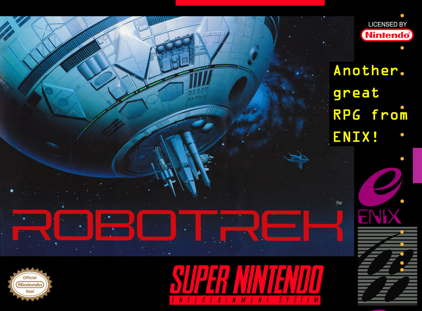ROBOTREK - SNES (W/BOX & MANUAL)