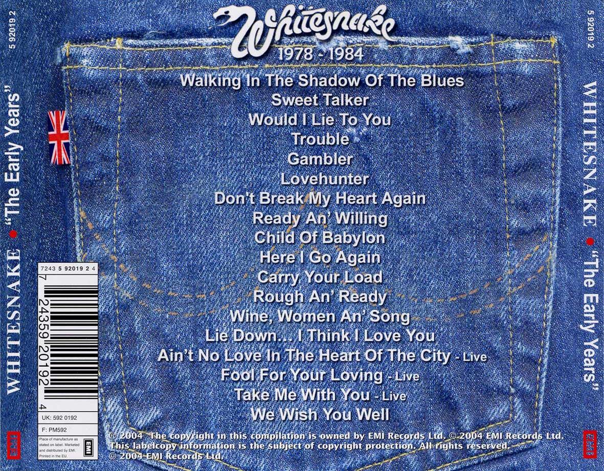 WHITESNAKE - EARLY YEARS