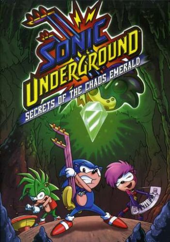 SONIC UNDERGROUND - DVD-SECRETS OF THE CHAOS EMERALD