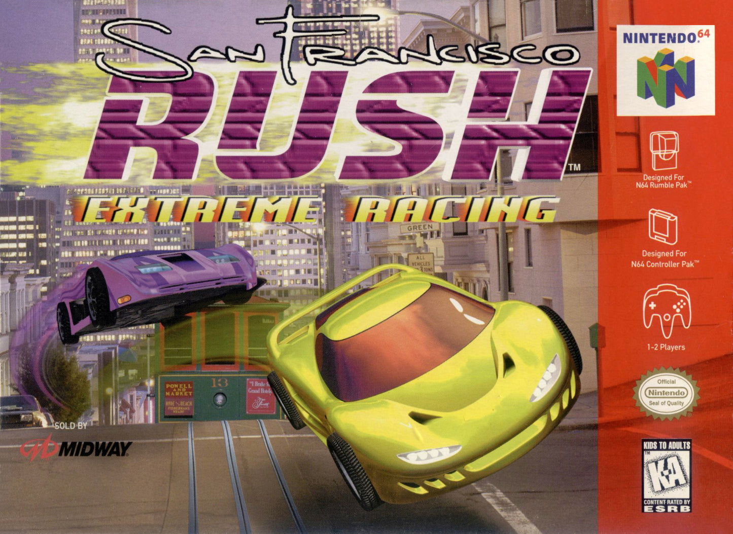 SAN FRANCISCO RUSH - N64 (W/BOX)