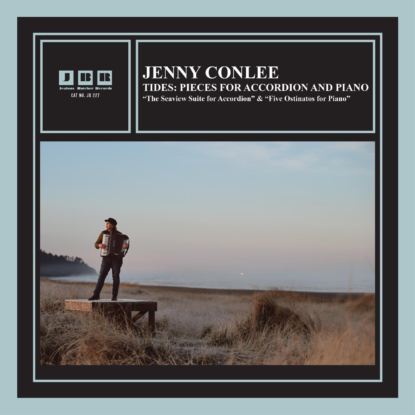CONLEE, JENNY - TIDES: PIECES FOR ACCORDION AND PIANO (SEA GLASS VINYL)