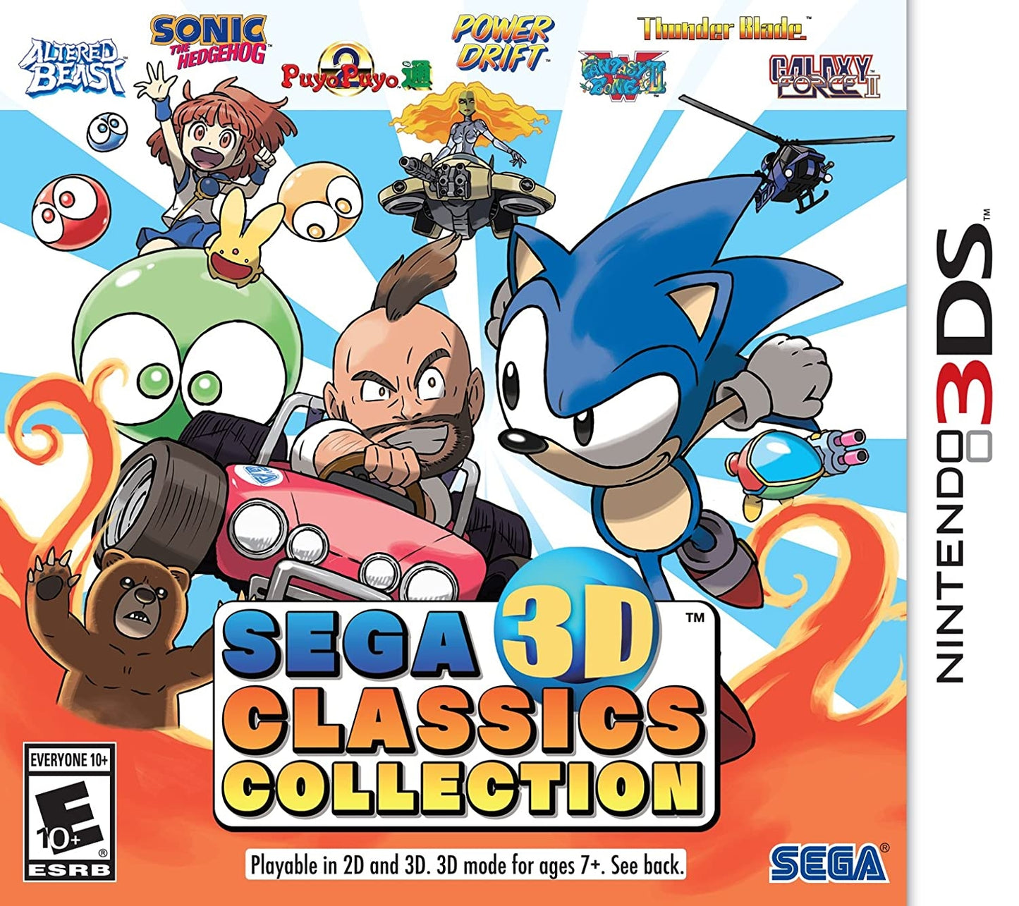 SEGA 3D CLASSICS COLLECTION - 3DS