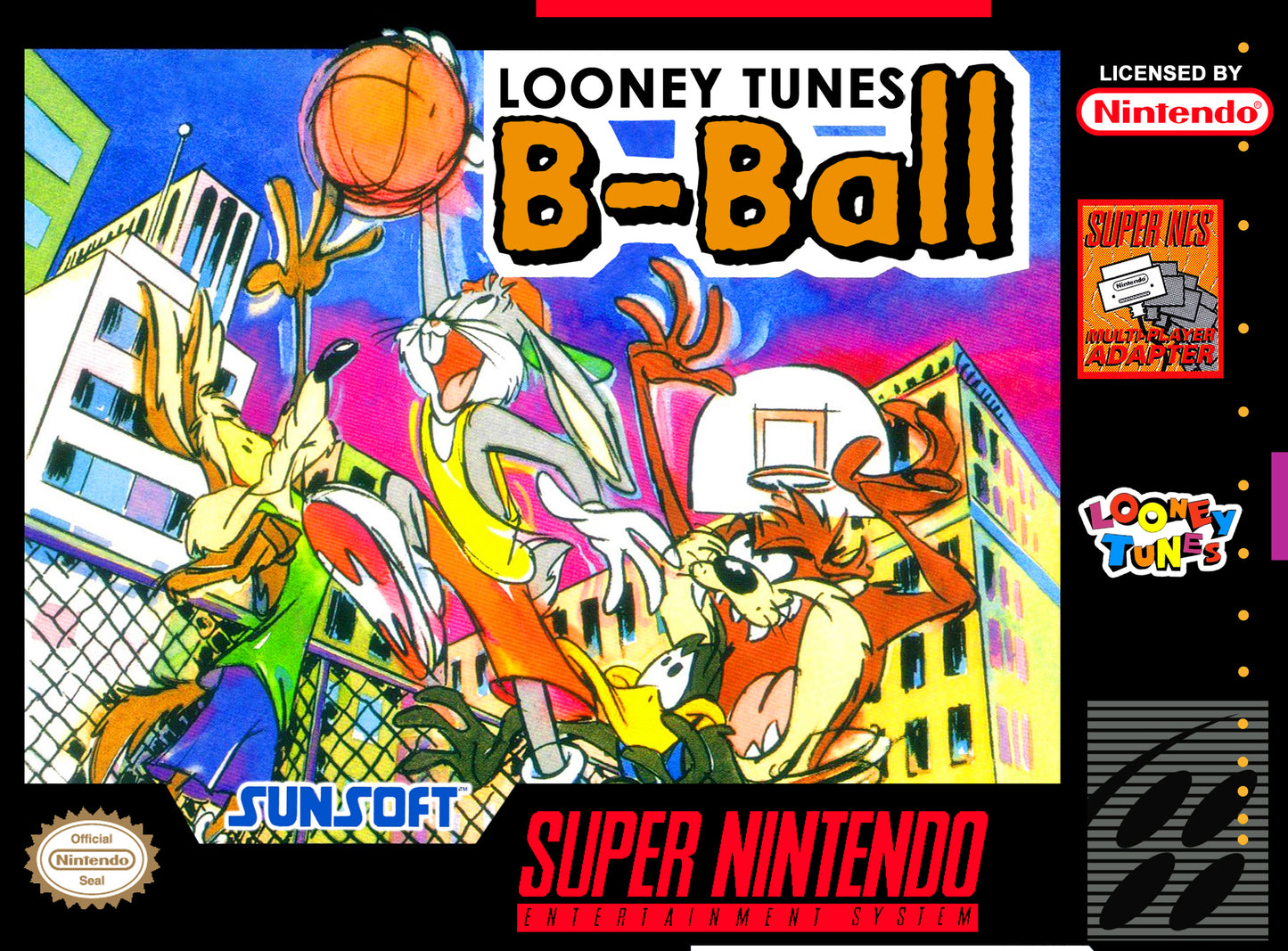 LOONEY TUNES B-BALL - SNES