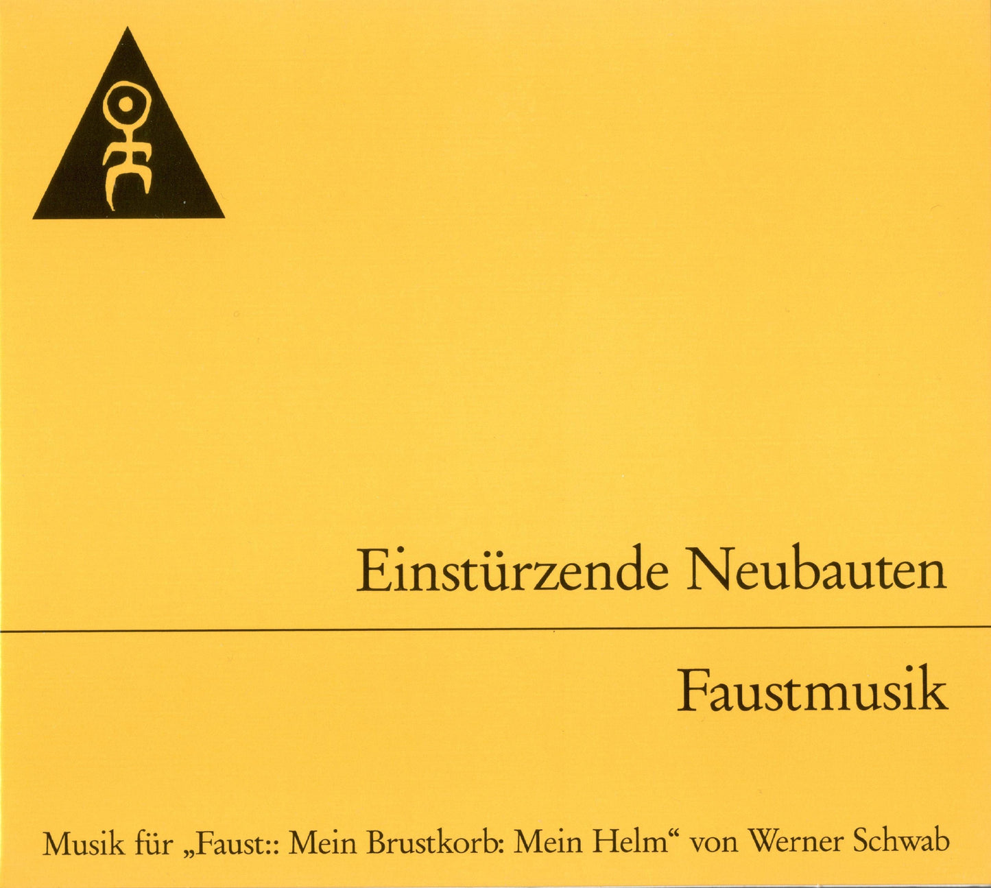 EINSTURZENDE NEUBAUTEN - FAUST