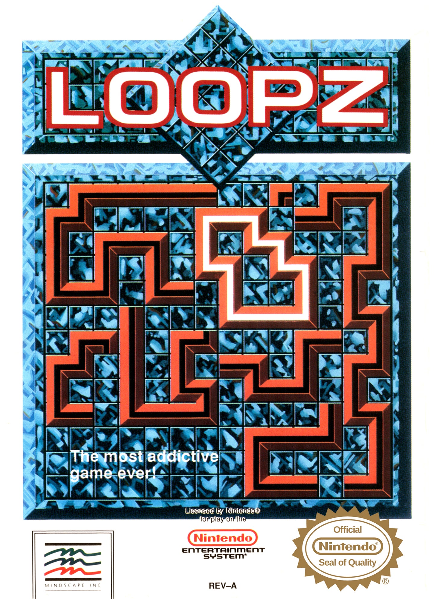 LOOPZ - NES (W/BOX & MANUAL)
